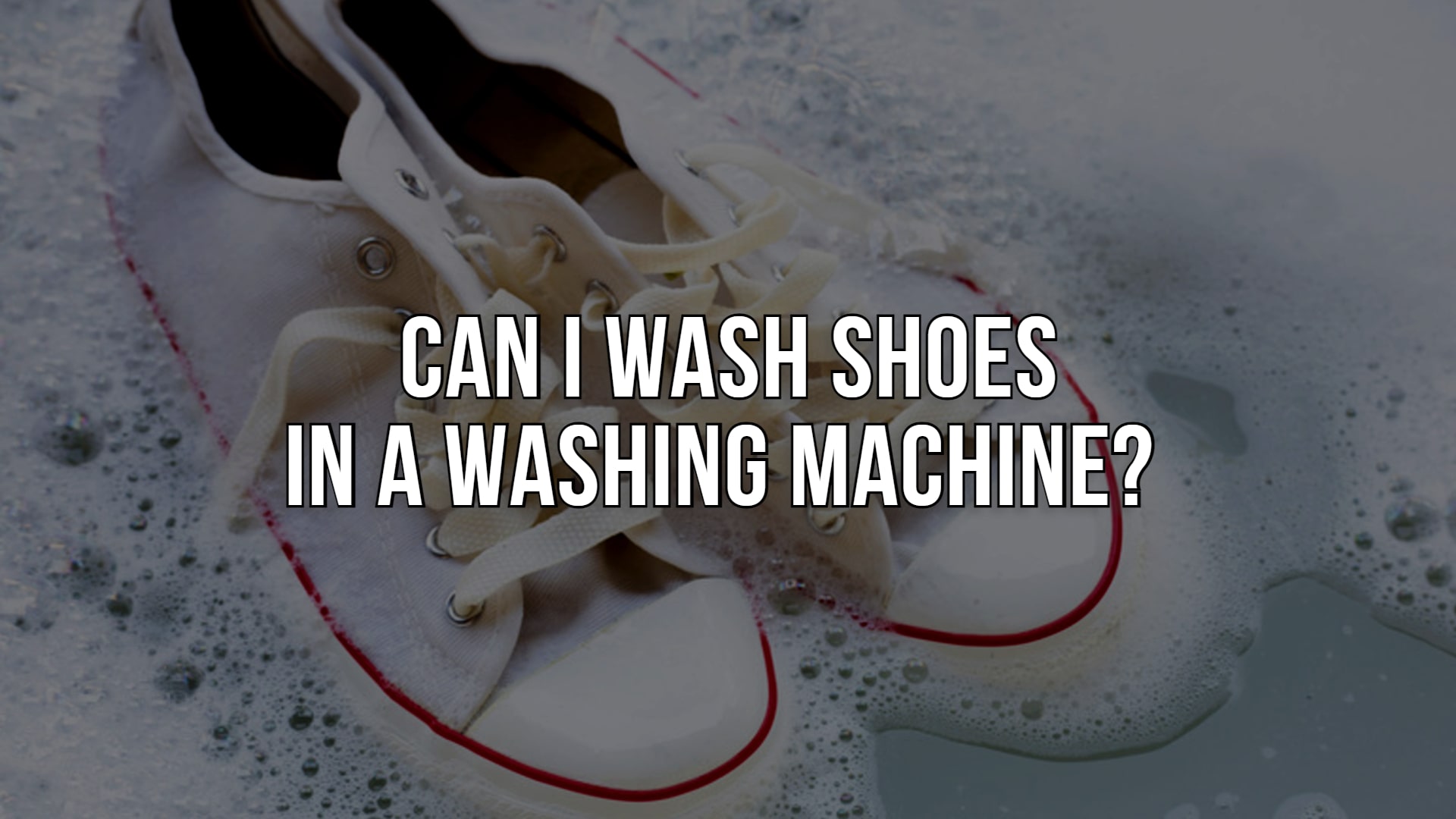 Can i wash shoes in a washing machin
