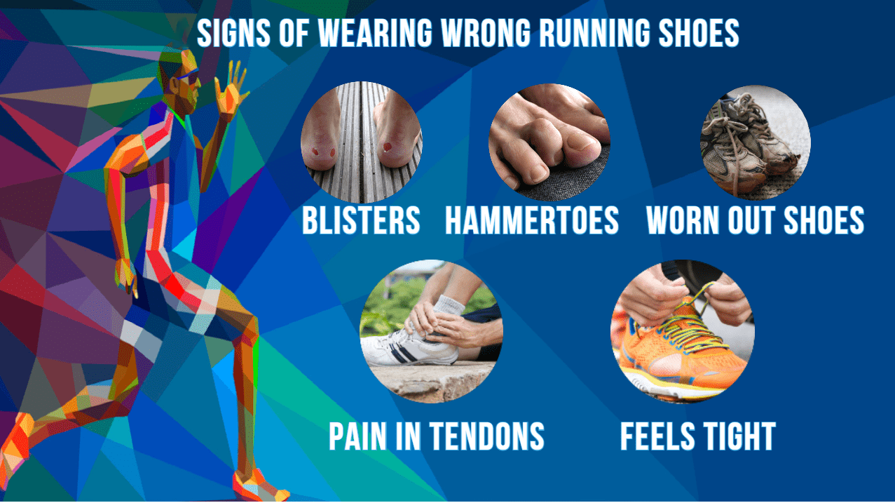 signs of wearing wrong running shoes
