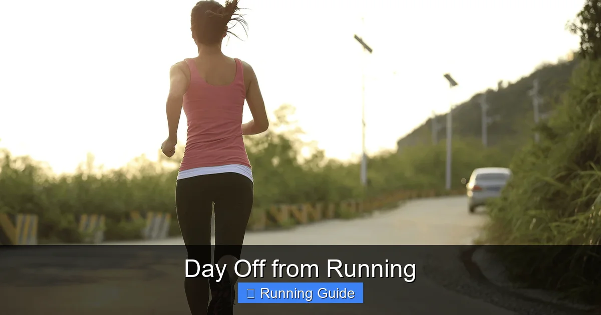 Day Off from Running
